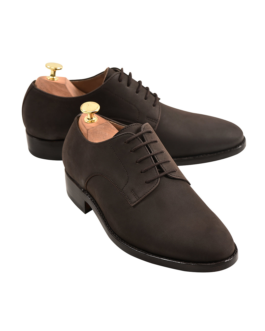 Nubuck Derby Brown - 5