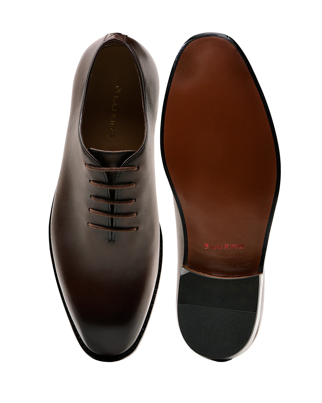 Wholecut Oxfords Brown Patina - 5