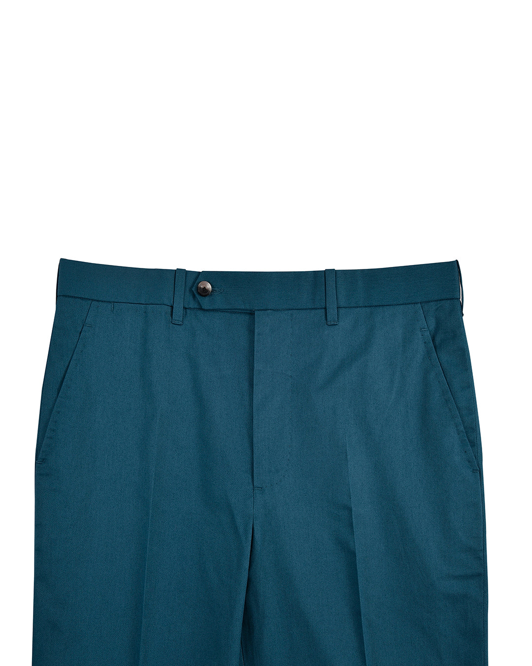 Electric Blue Cotton Dress Pant