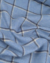 Dugdale Tweed: Blue Windowpane Jacket