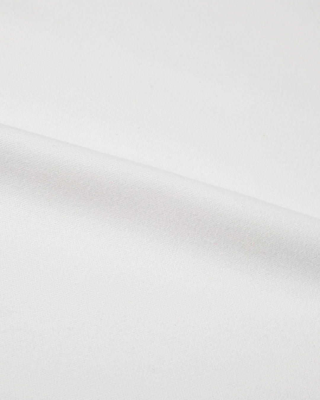 Plain Off-White Cotton Flannel