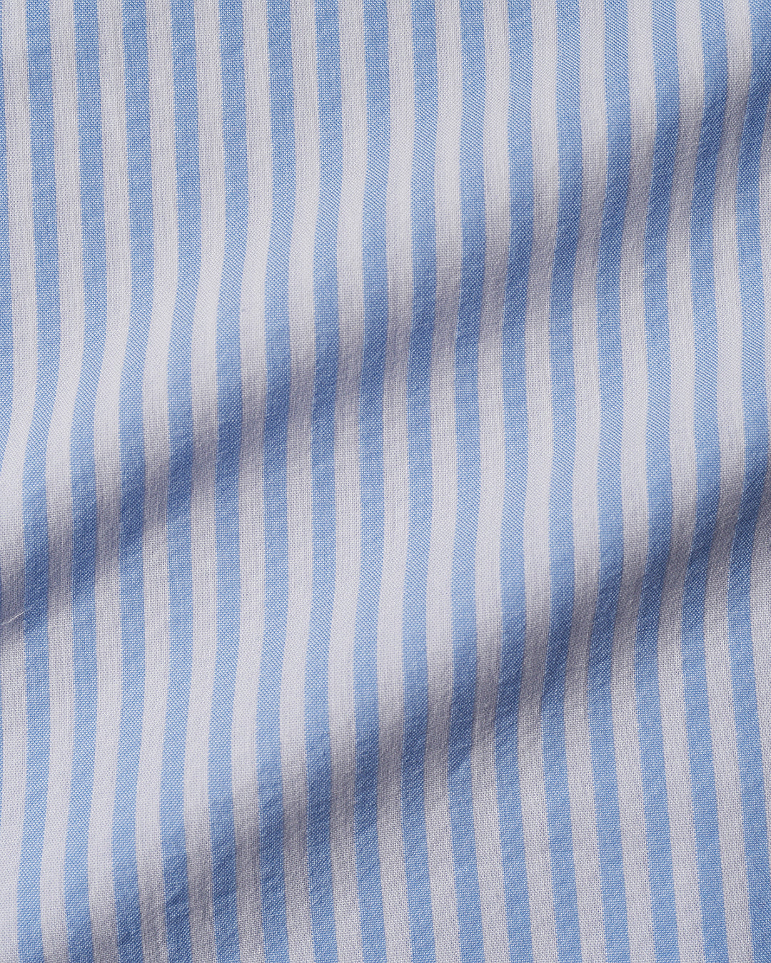 Powder Blue White Candy Stripes Seersucker - 6