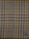 Dugdale Beige Brown Check With Gold Overcheck