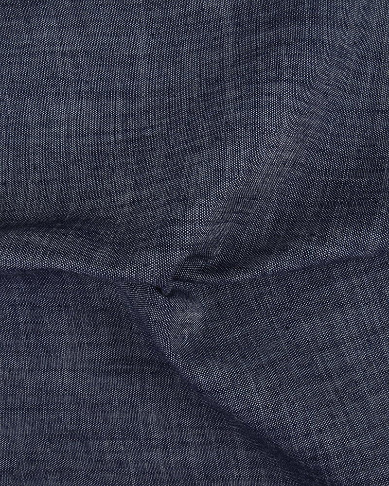 Summer Casual Sea Blue Chambray