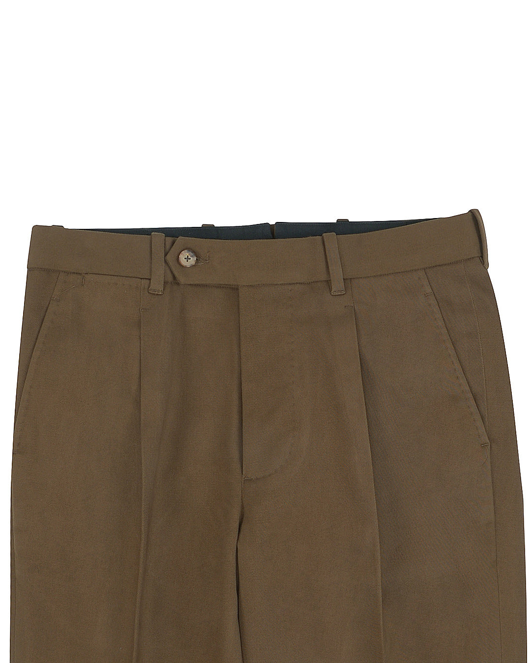 Dacota Soft Dark Brown Stretch Twill Pants - 3