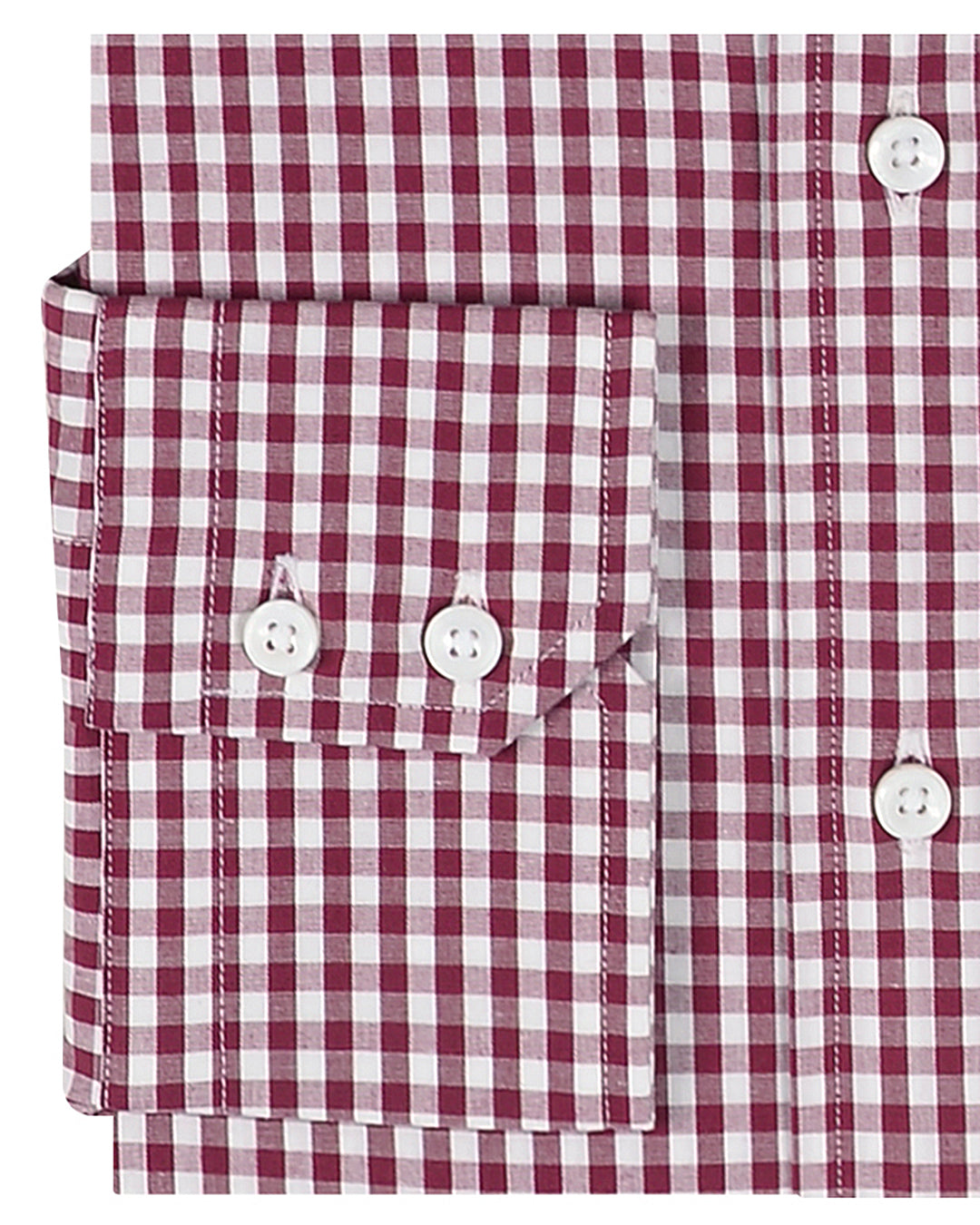 Deep Red Gingham - 3