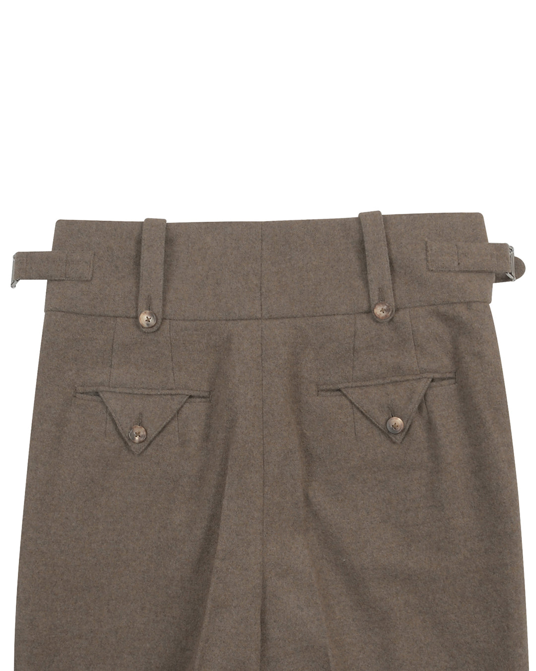 Drago 5% Cashmere 95% wool: Fawn Flannel - 4