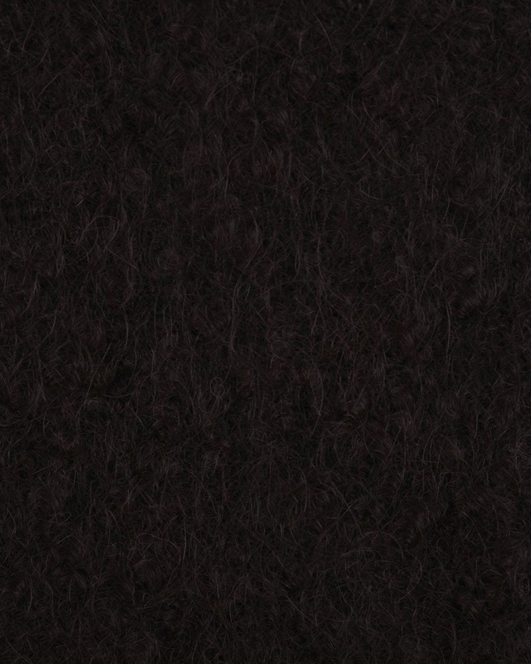 EThomas: Dark Brown Slubby Mohair Jacket