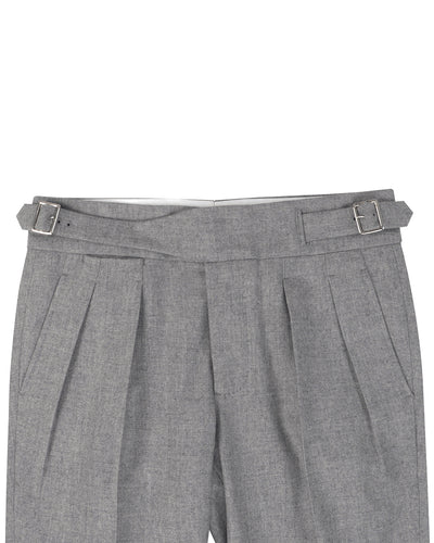 EThomas Wool Cashmere: Ash Twill