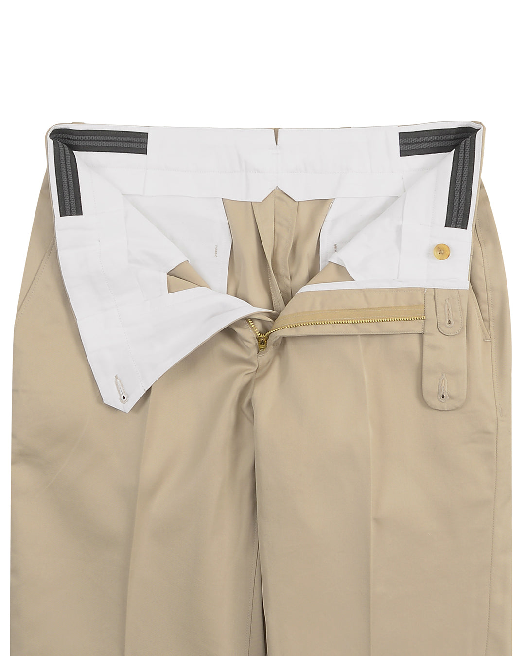 Light Military Khaki Soft Chino - 3
