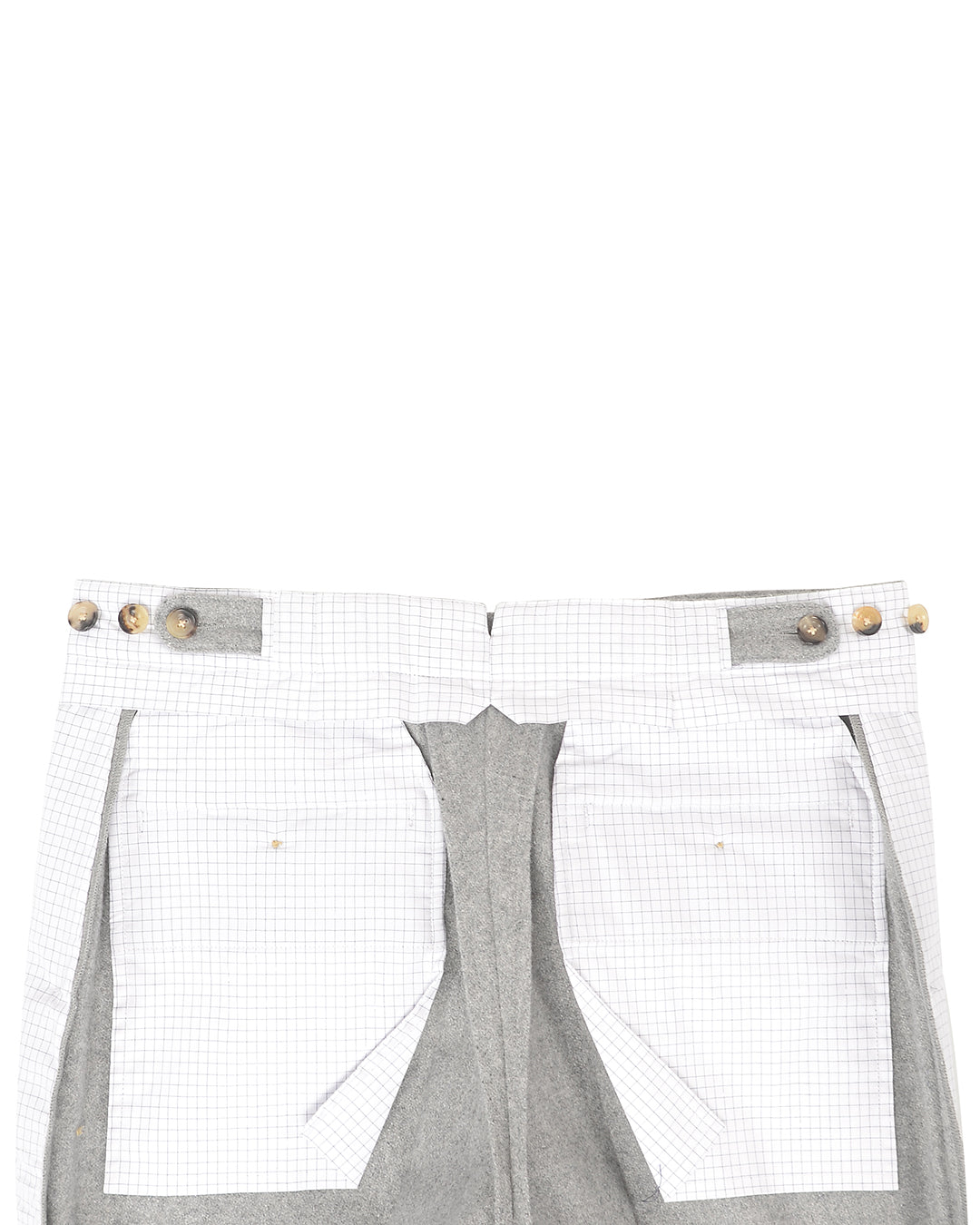 Light Grey Wool Flannel - 5