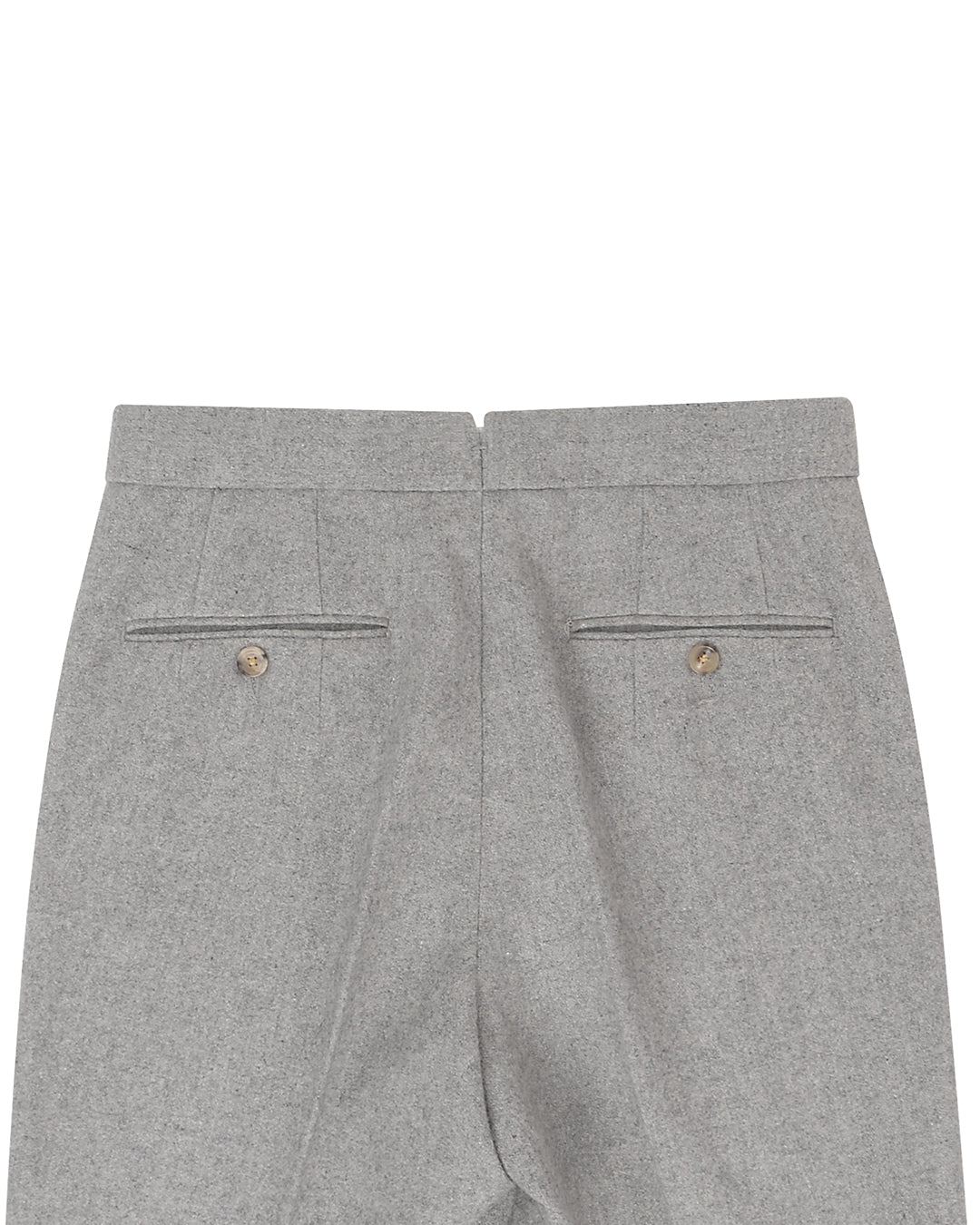 Light Grey Wool Flannel - 6