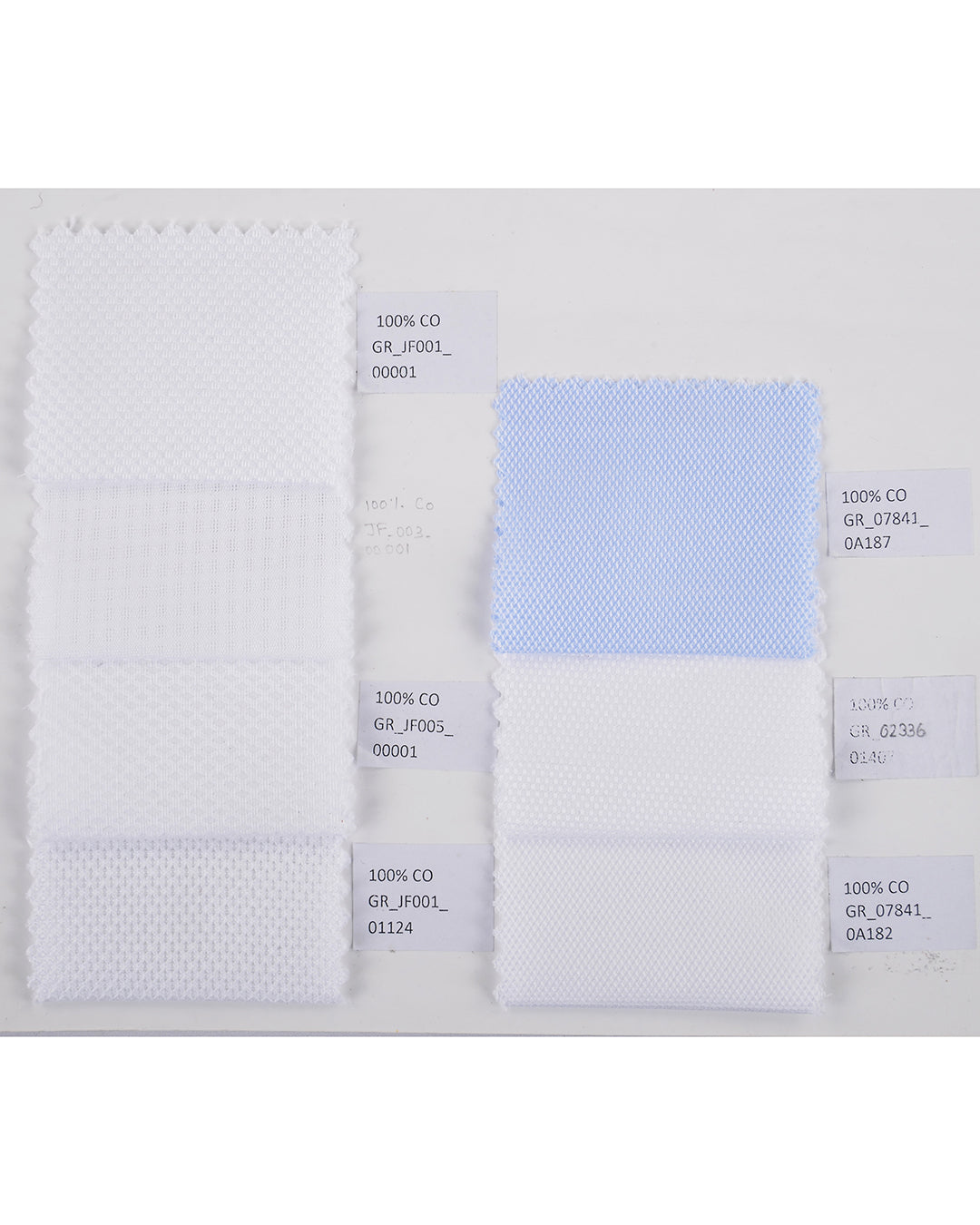Grandi and Rubinelli Pure White Dobby Weave - 5