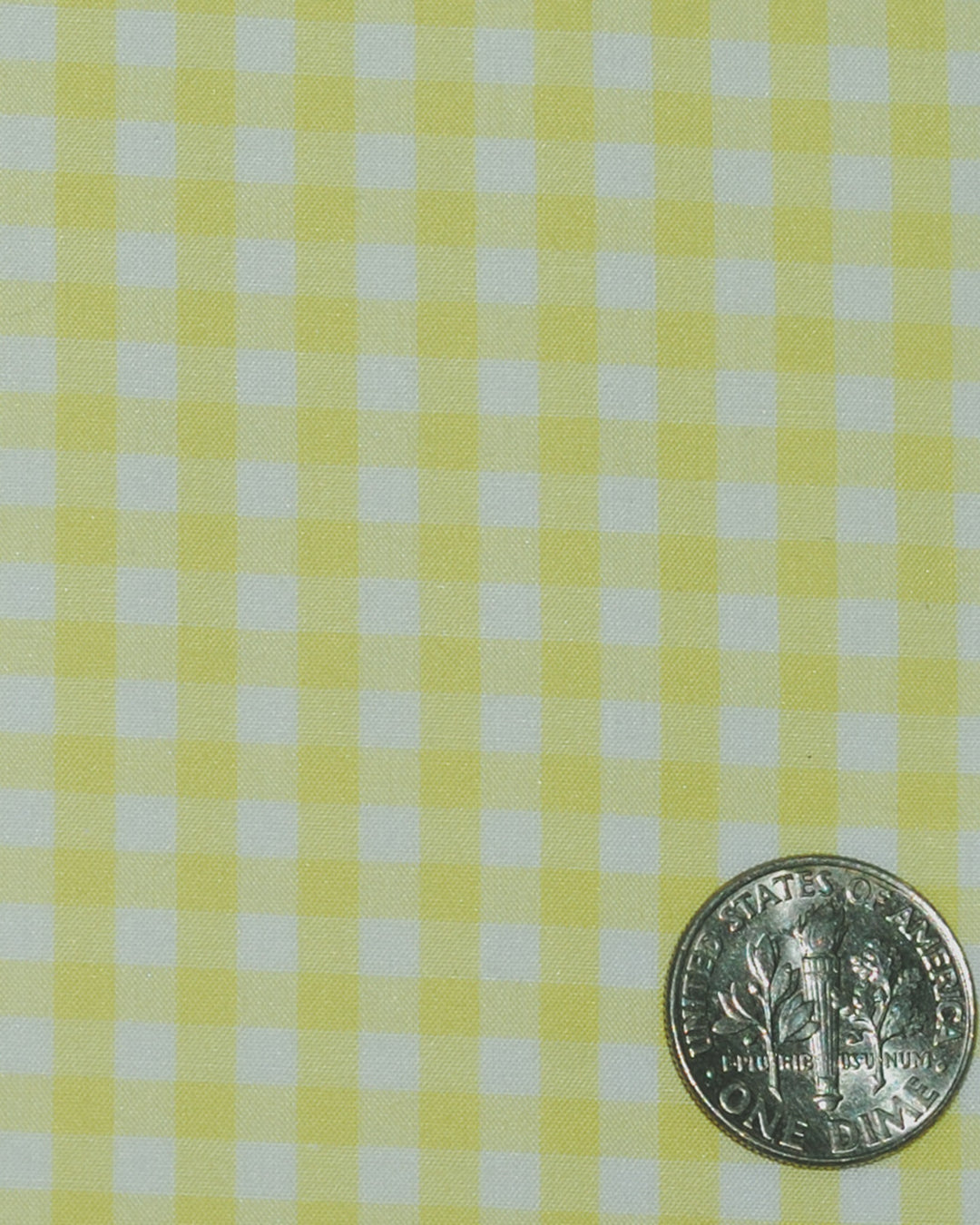 Pale Yellow Gingham