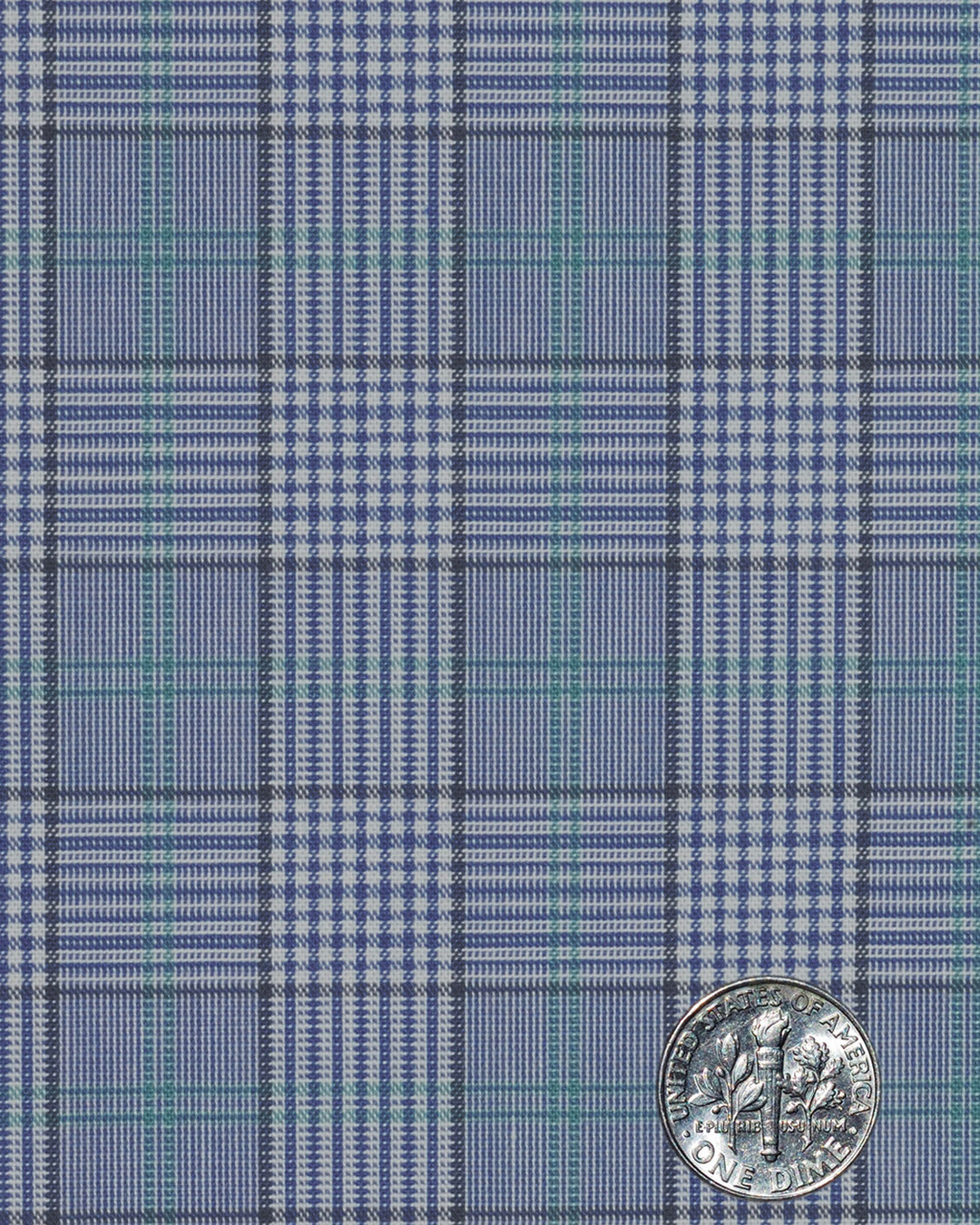 Navy White Green Pow Checks - 4