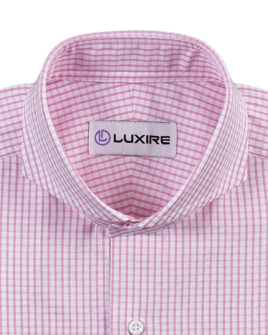 Pink on White Checks - 2