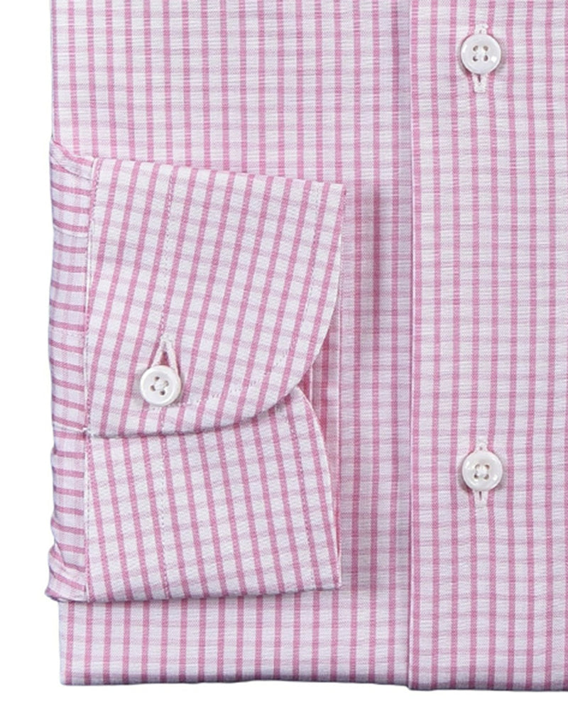 Pink on White Checks