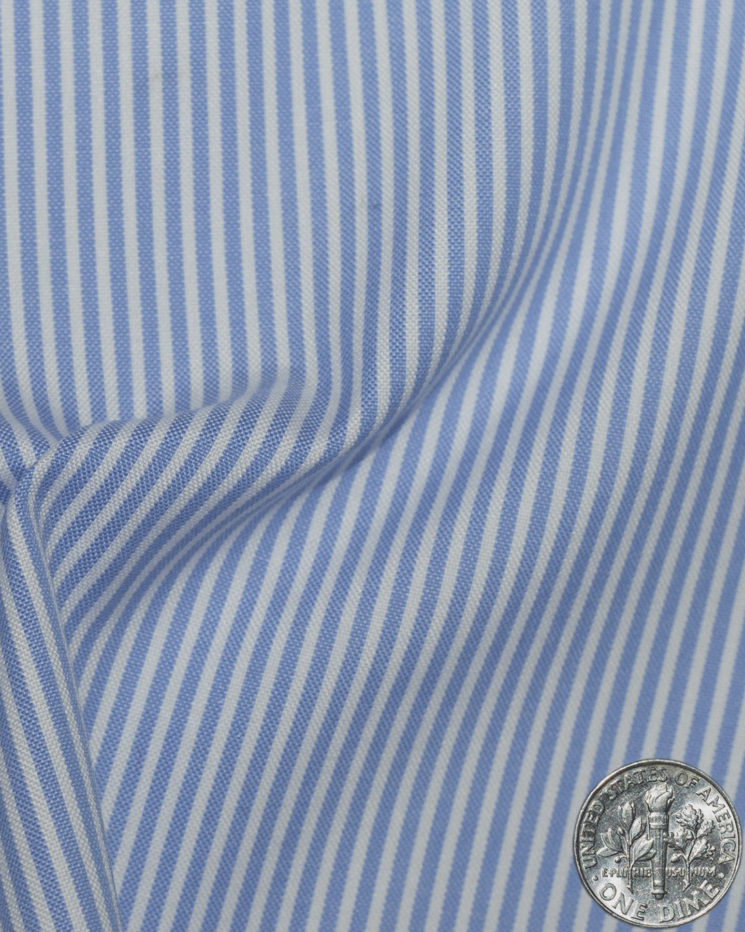 Blue Cornflower Dress Stripes - 4