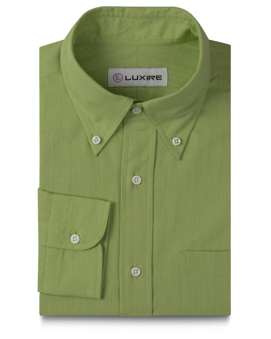 Moss Green Chambray