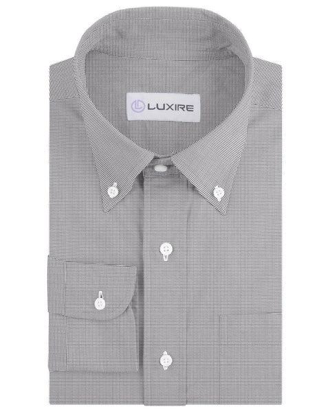 Luxire Presto: Monti Black & White Nailhead Checks
