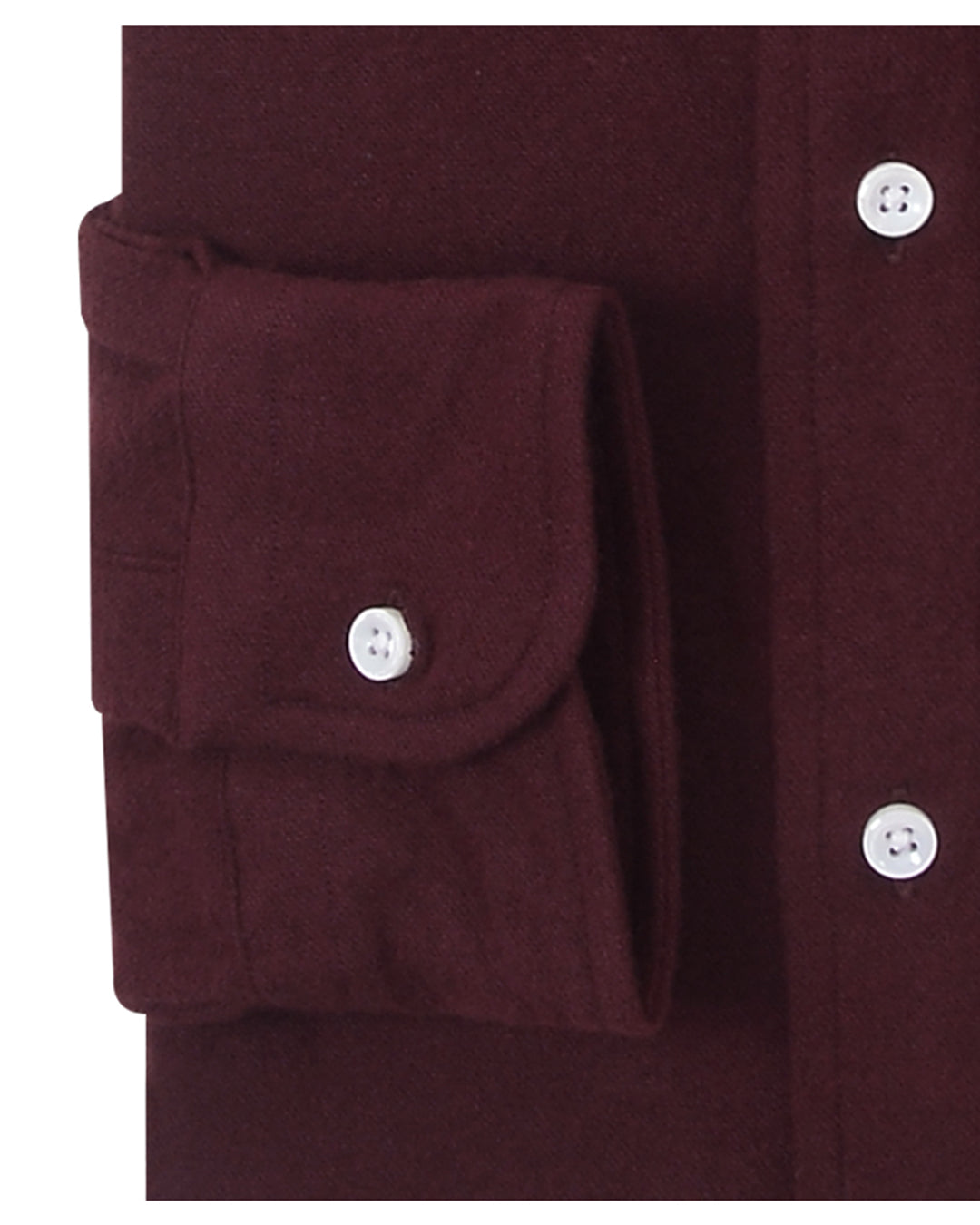 Maroon Flannel Shirt - 3