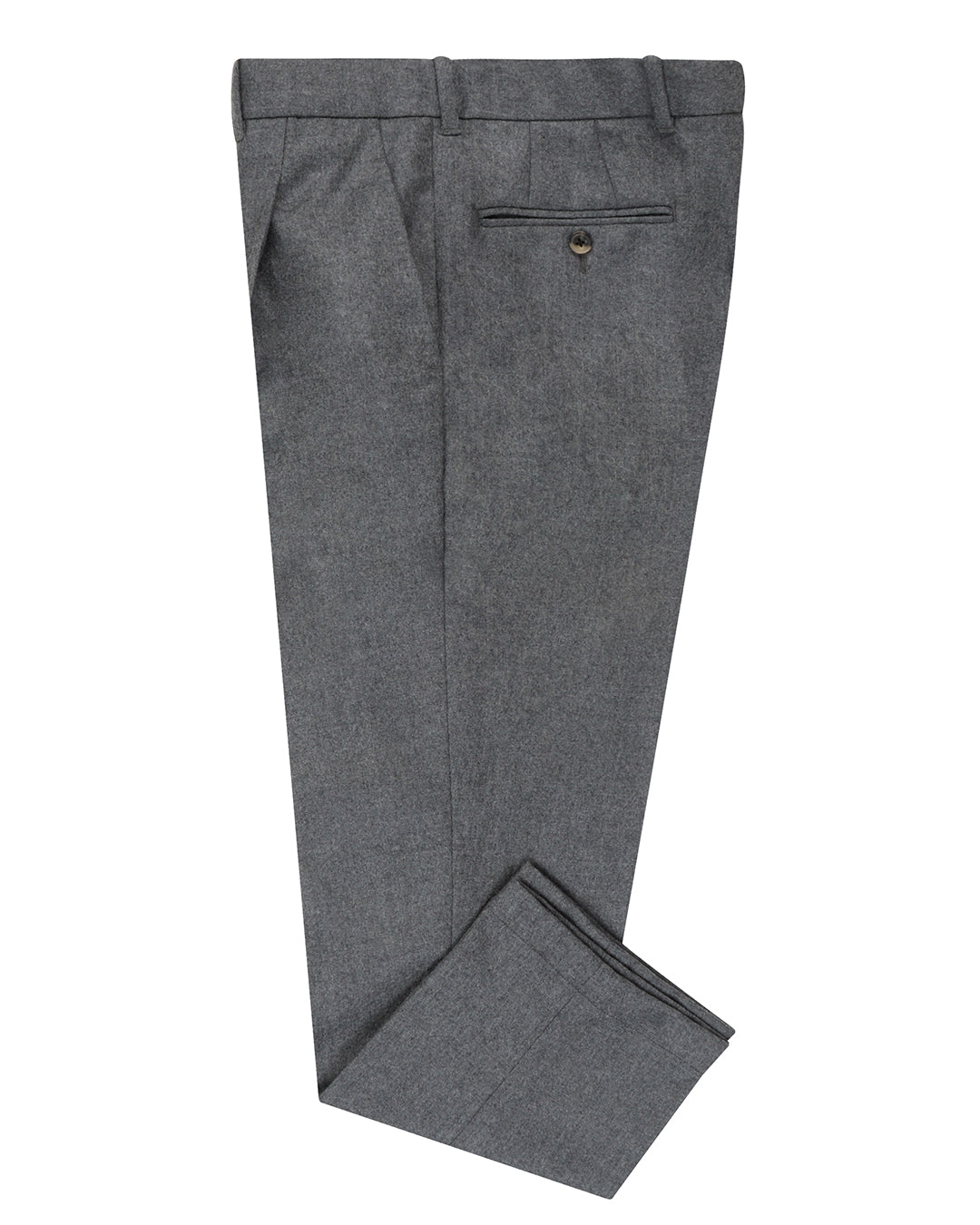 Minnis Flannel: Grey Twill Pants - 1