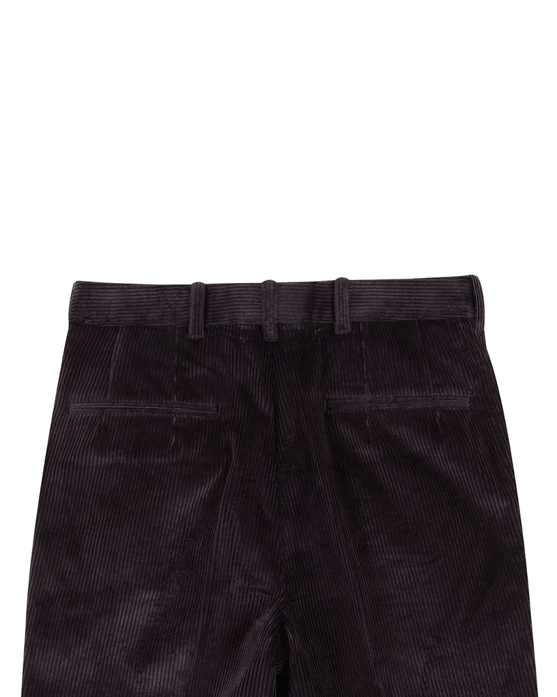 Modrone 8-Wale Dark Purple Corduroy