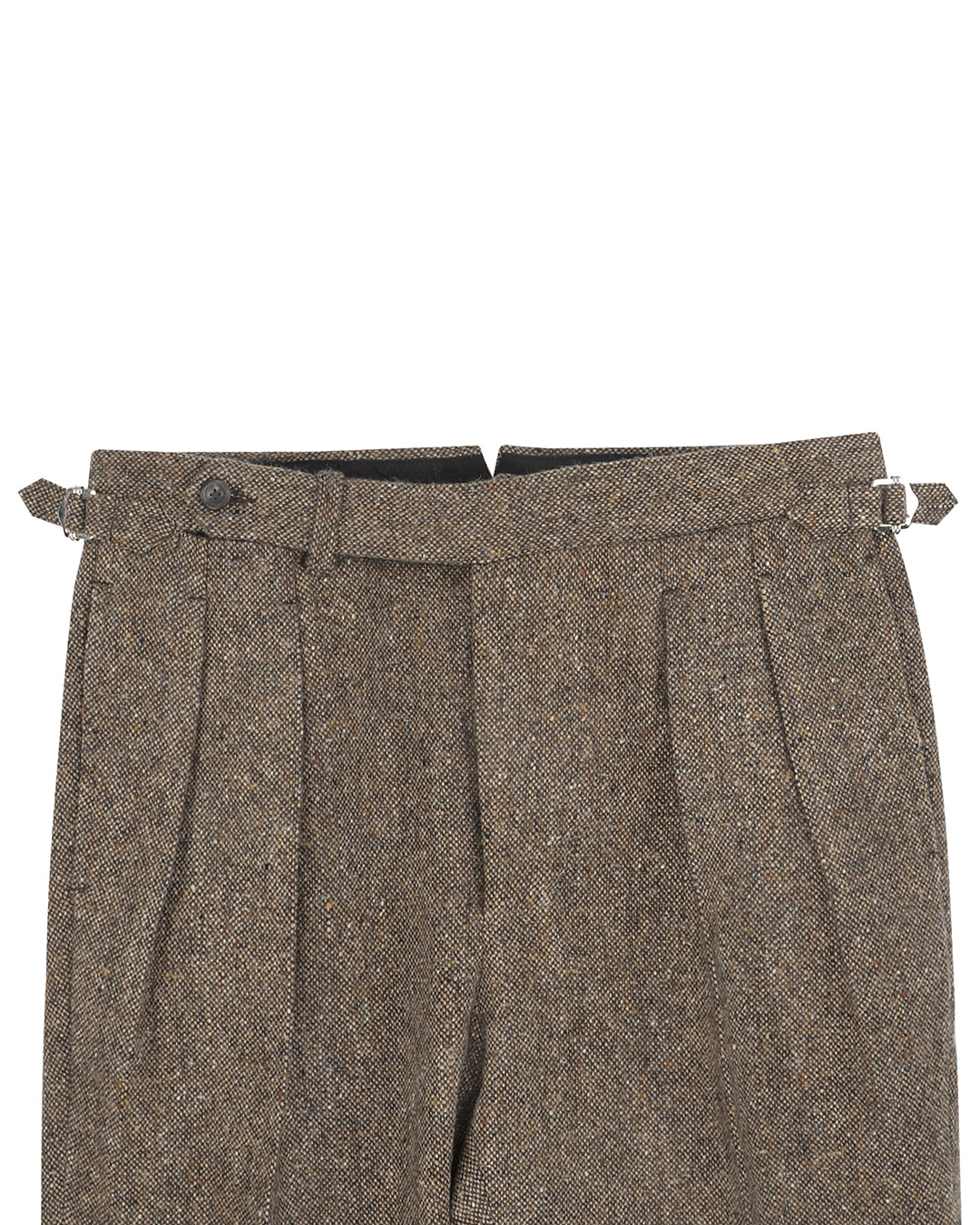 Molloy Plain Donegal Tweed Pants - Fawn - 2