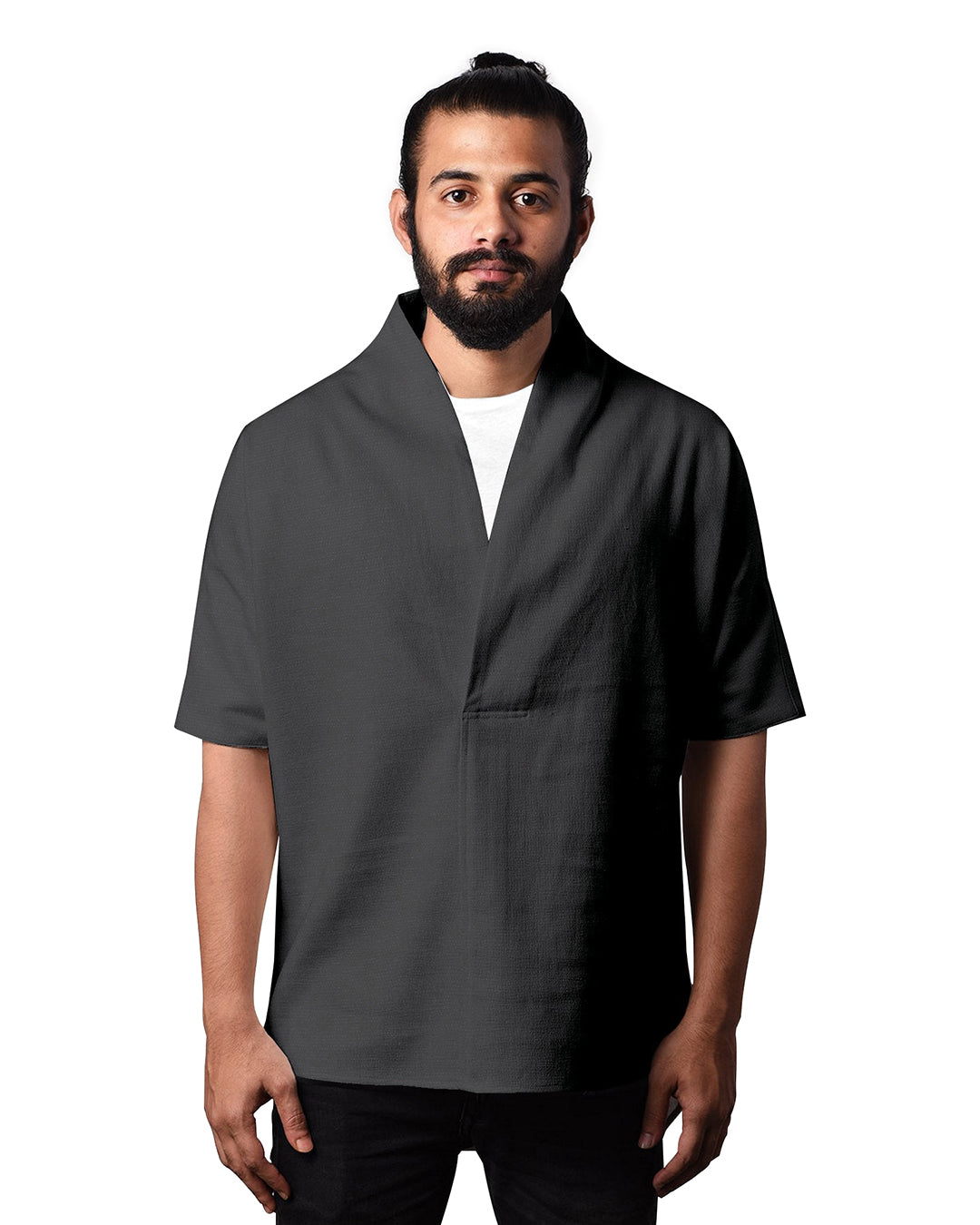 Noragi in Charcoal Grey Canvas - 1