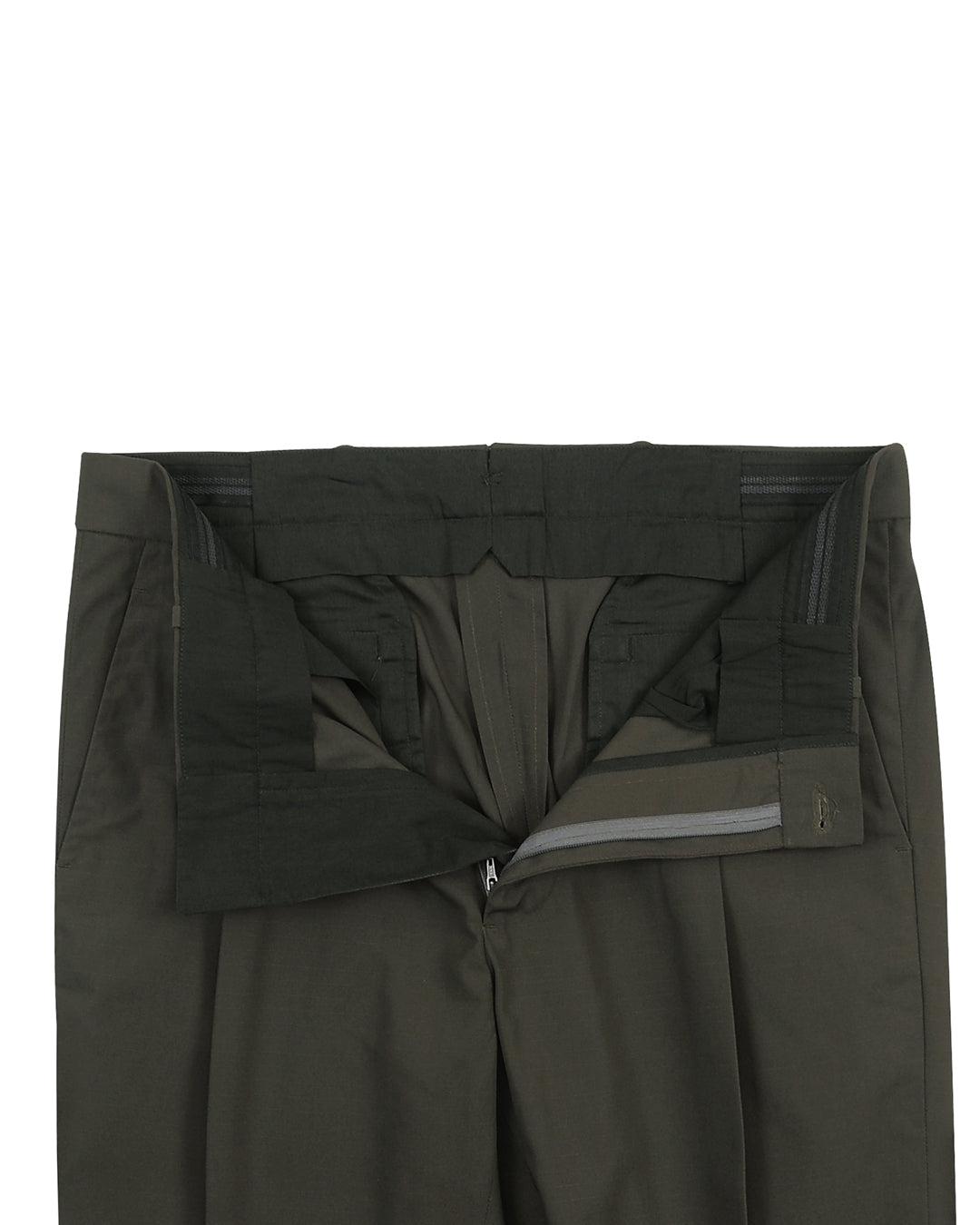 Olive Ripstop Chino Pants - 3