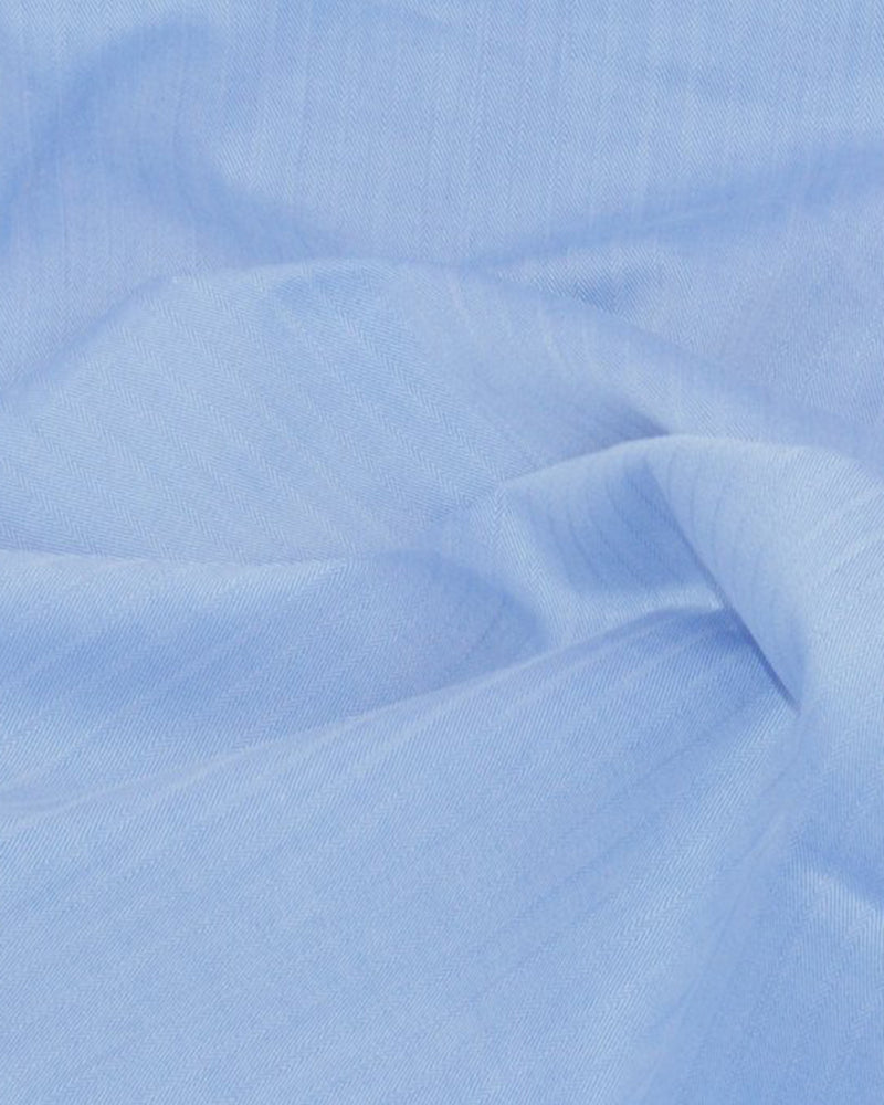 Light Blue Dobby Chambray