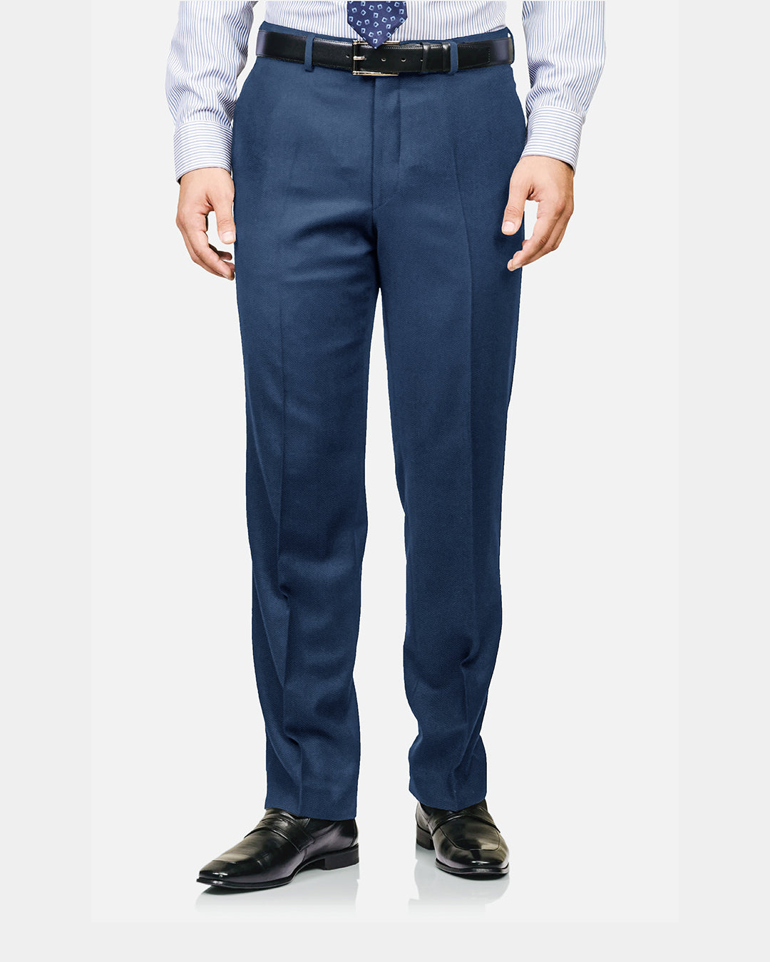Blue Stretchable chino
