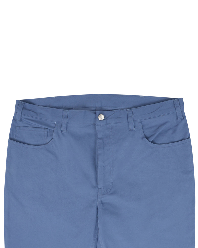 Steel Blue Twill Chino