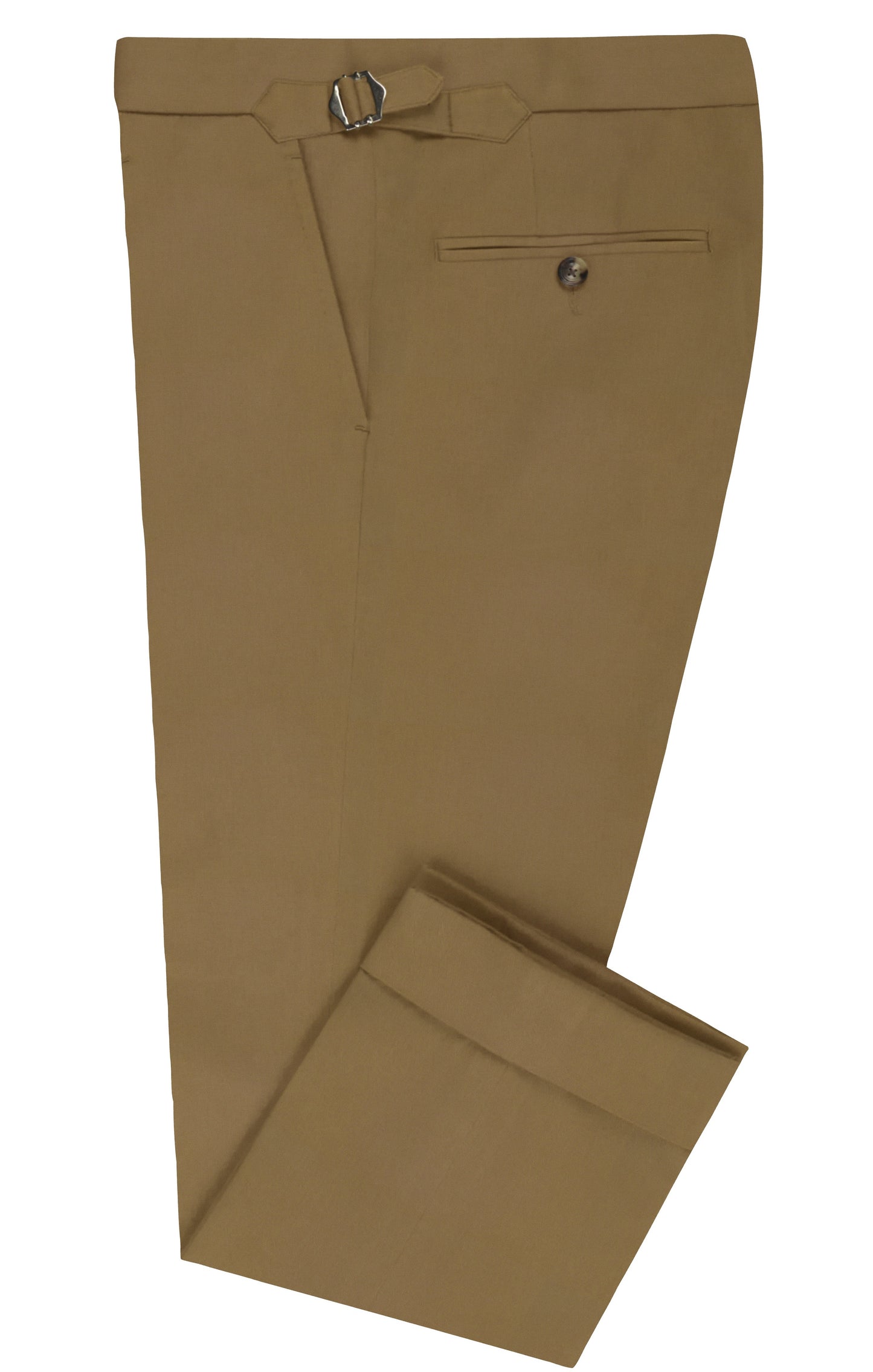 Golden Khaki Twill Pants