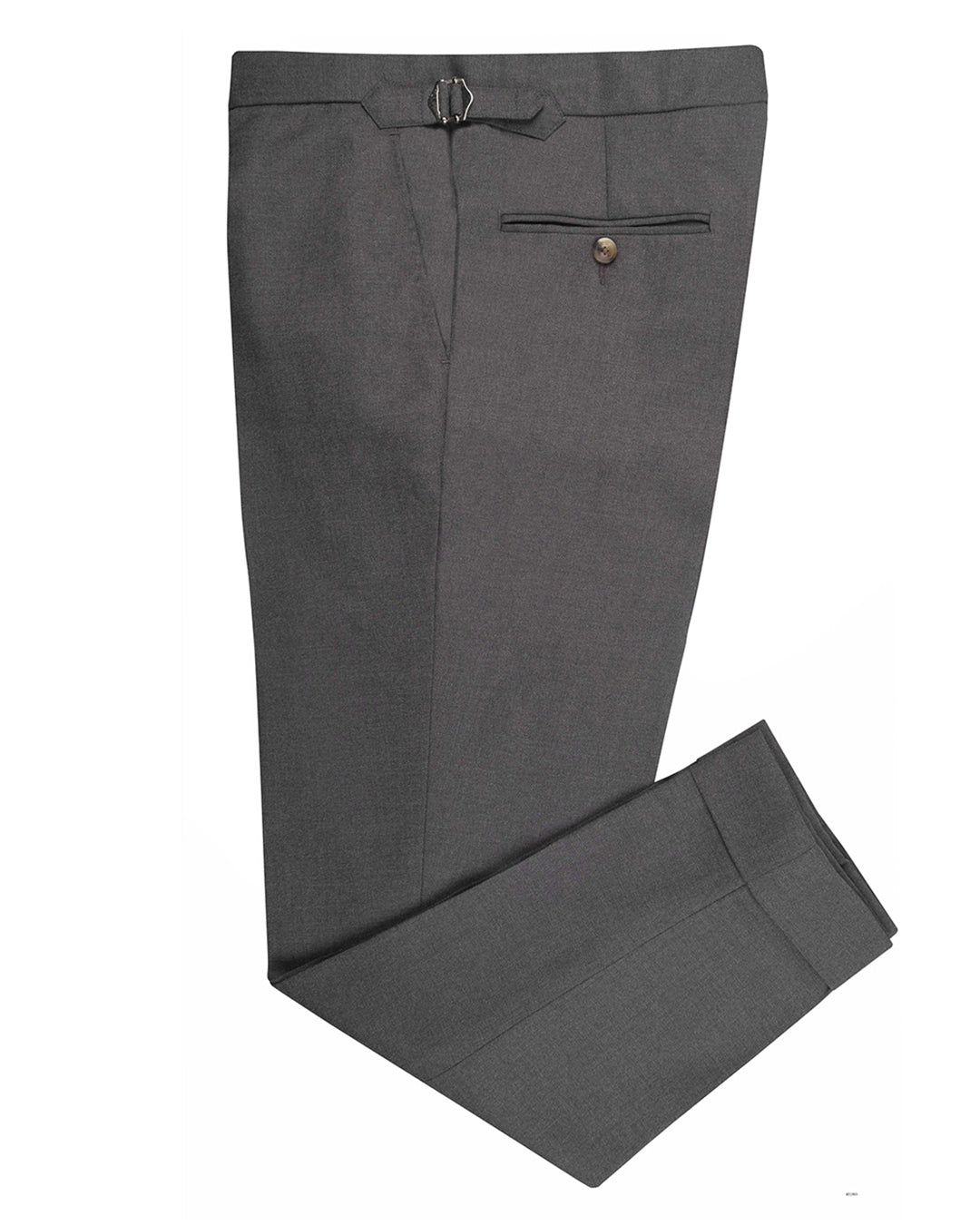 Delfino Mid-Grey Winter Twill - 1