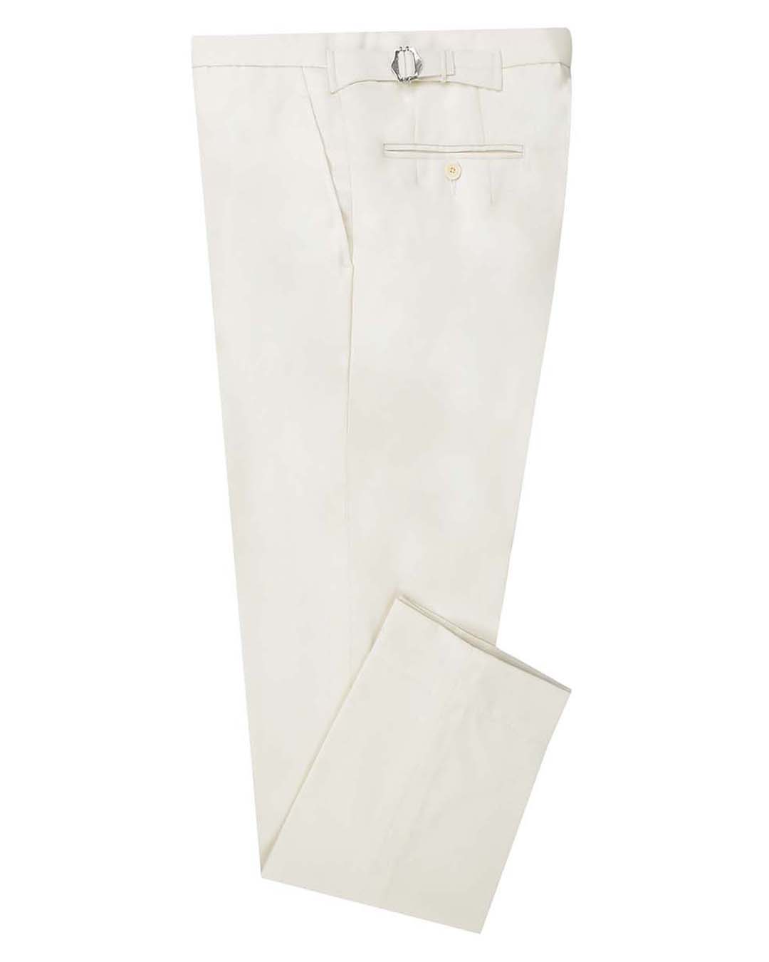 Dugdale Fine Worsted Pant - Cream