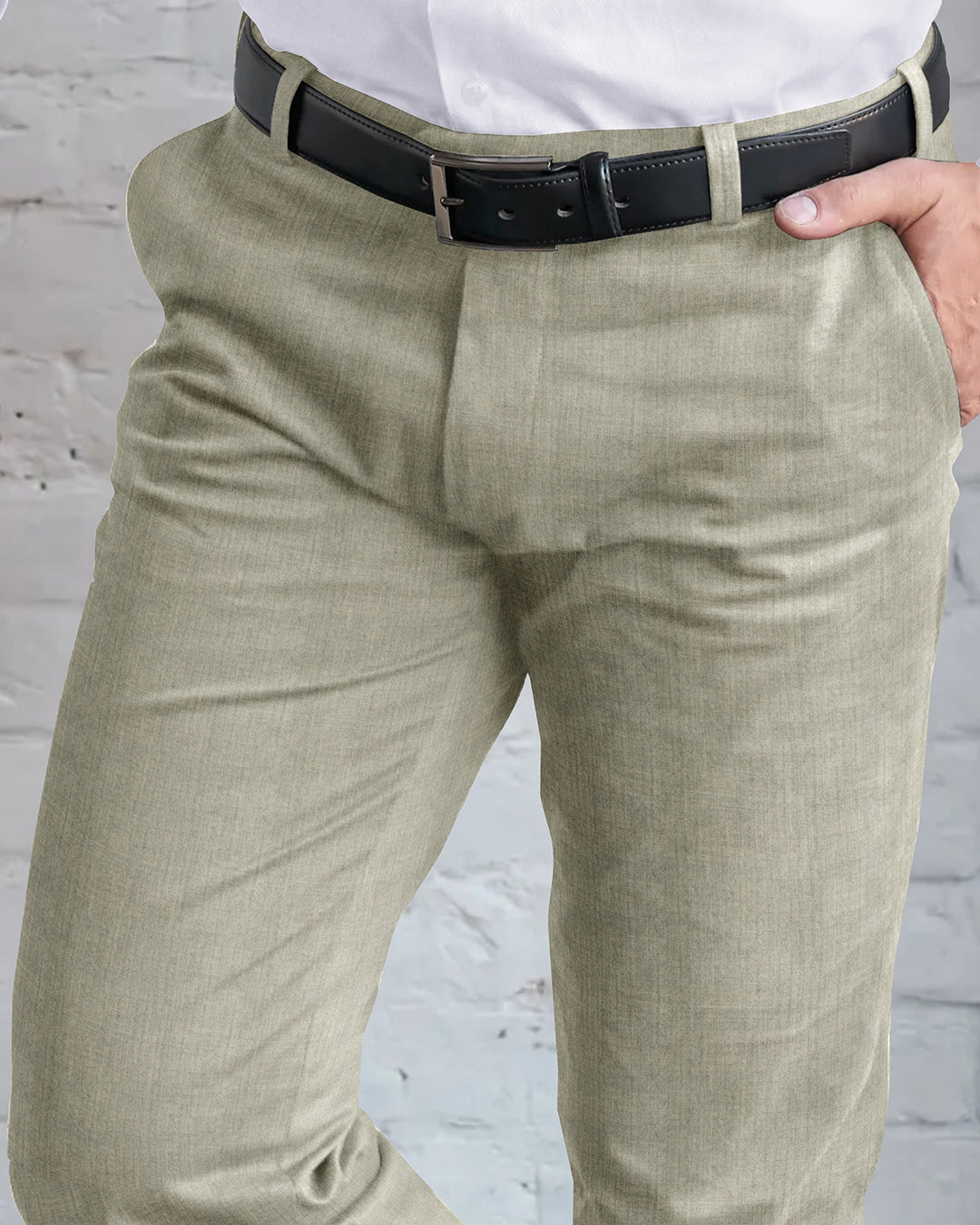 Drago Light Ash Grey Pants - 2