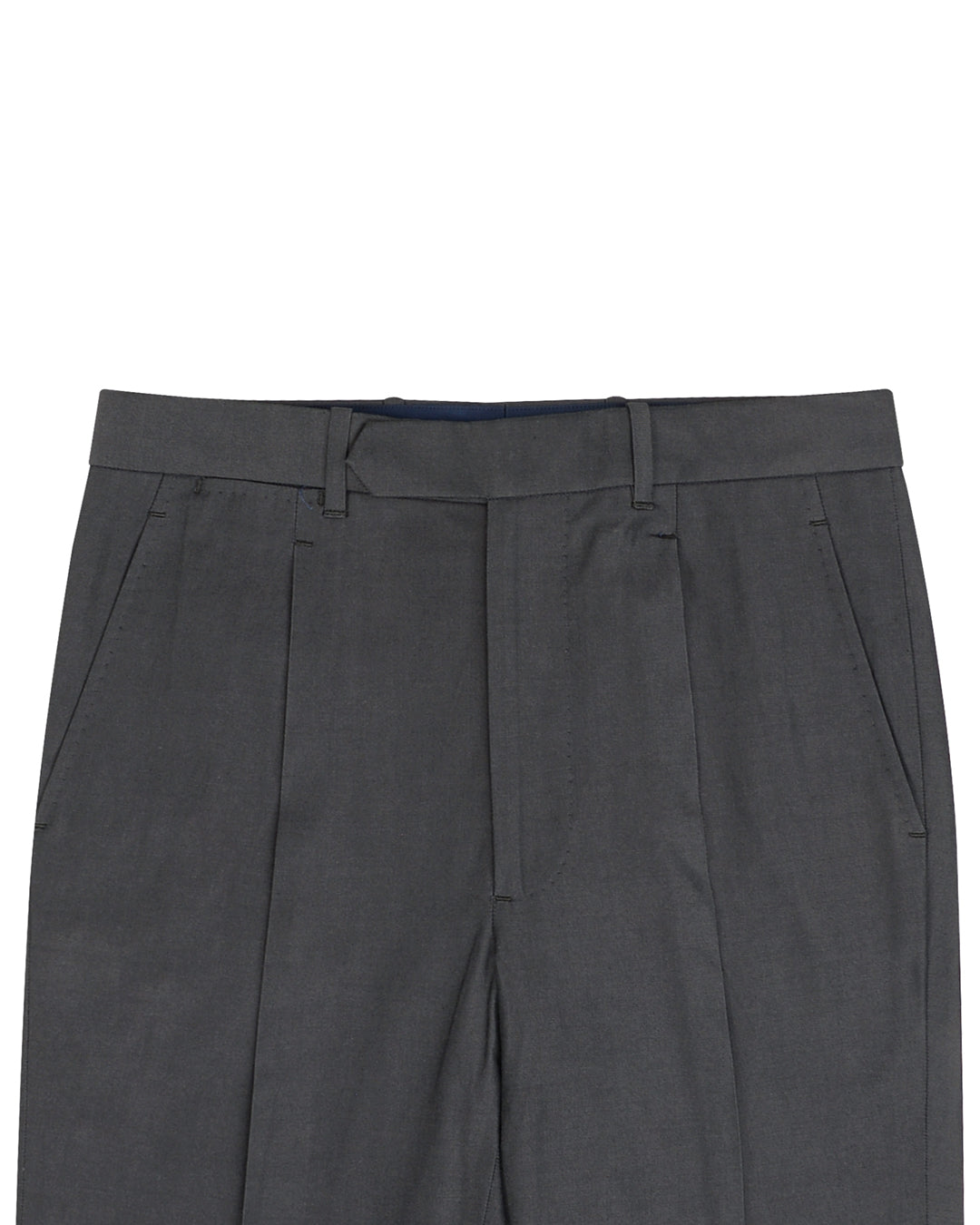 Powder Grey Twill Chino - 2
