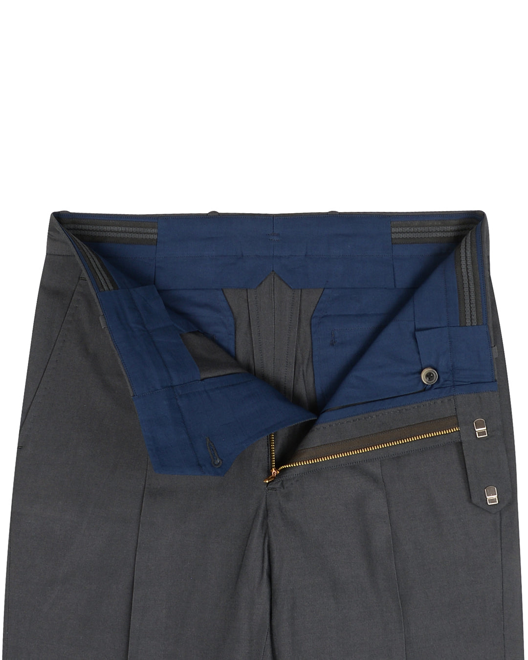 Powder Grey Twill Chino - 4