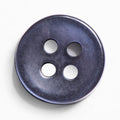Navy Blue Resin Button