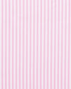Pink Dress Stripes On White Shirt