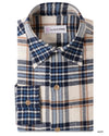 Blue White Casual Tartan Checks