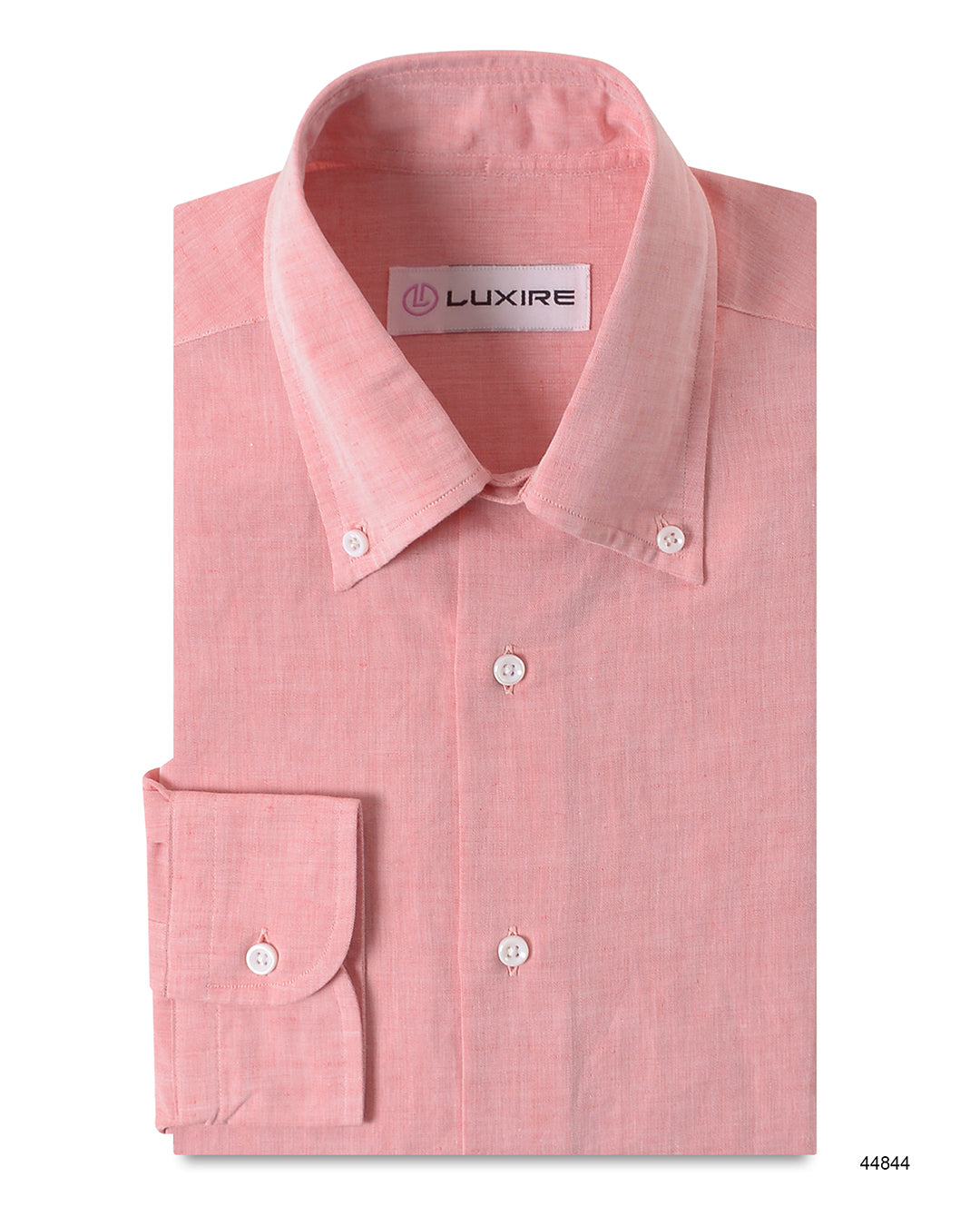 Red Linen Chambray - 1
