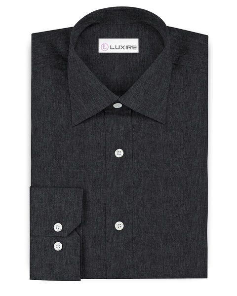 Dark Grey Denim Shirt
