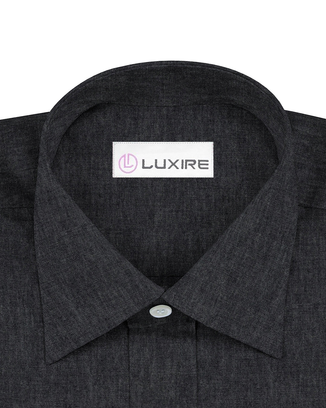 Dark Grey Denim Shirt