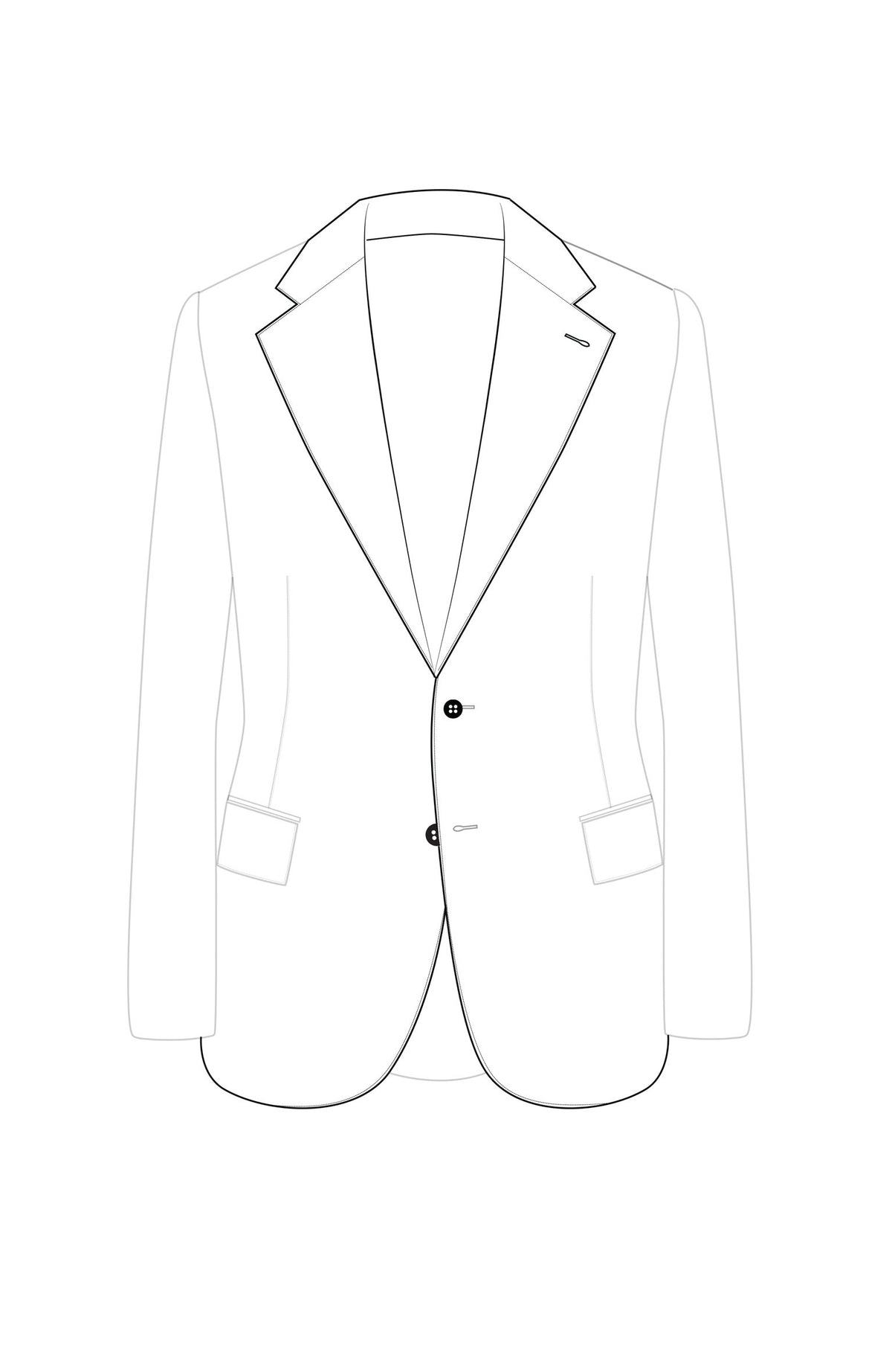 Hidden Internal Product: front Quarter Shape Standard Styles - 1