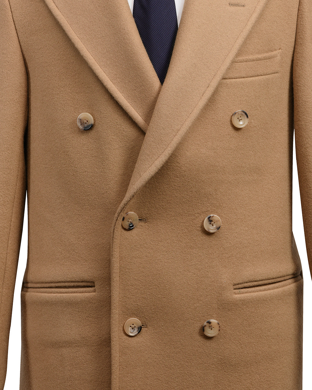 Luxire Recycled Wool Camel Over Coat