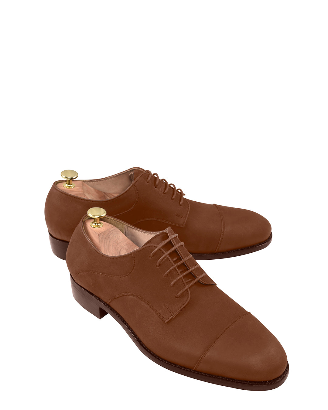 Nubuck Derby Tan