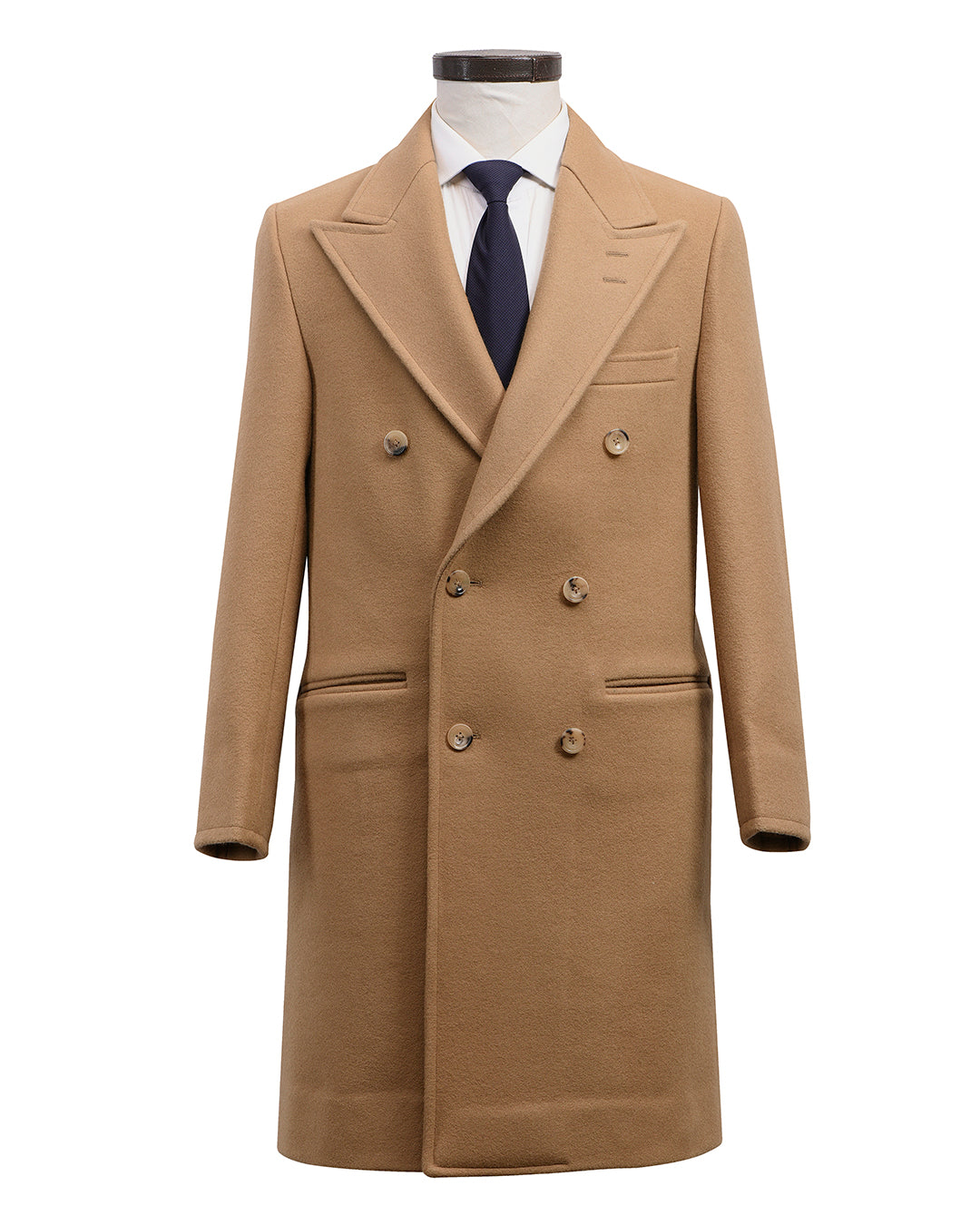 Luxire Recycled Wool Camel Over Coat