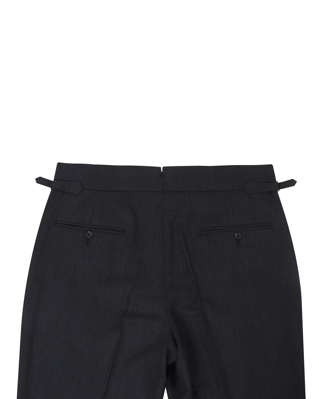 Trabaldo: Charcoal Covert Stretch Twill